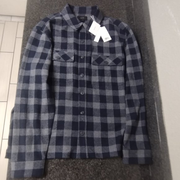 VINCE Buffalo check shirt